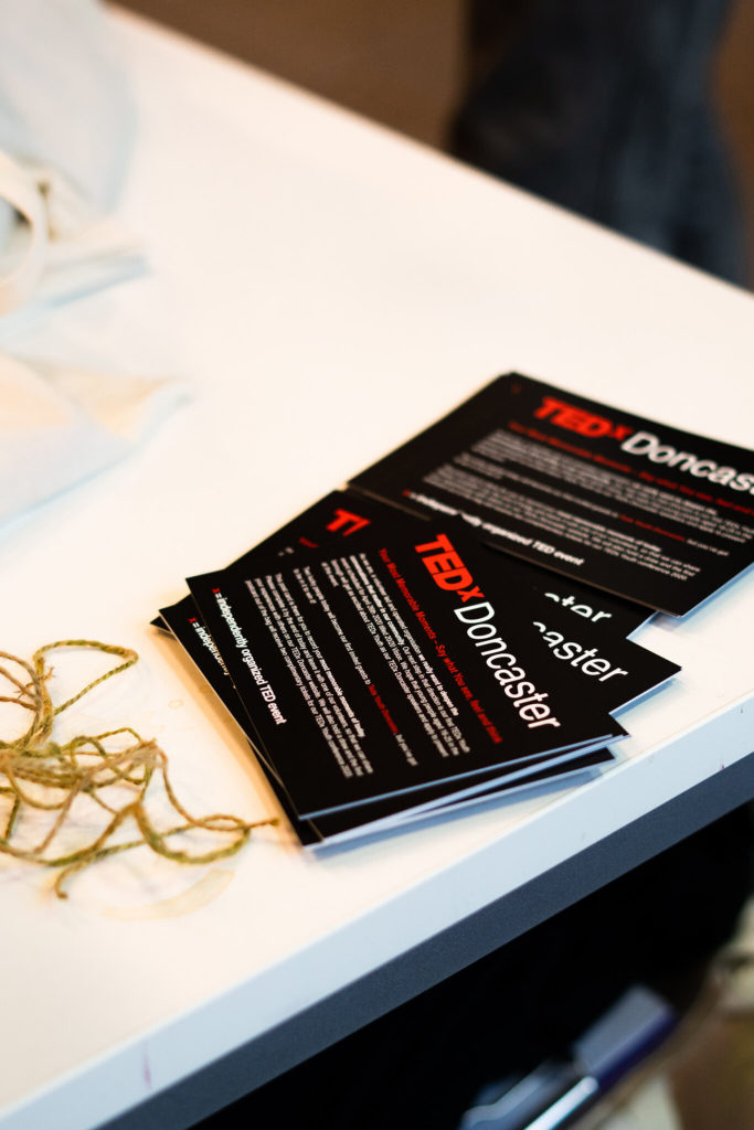 tedxdoncaster business cards